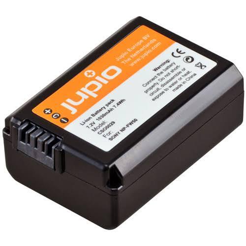 images Jupio Sony NP-FW50 7.2V 1000mAh Battery with Infochip - Image 1