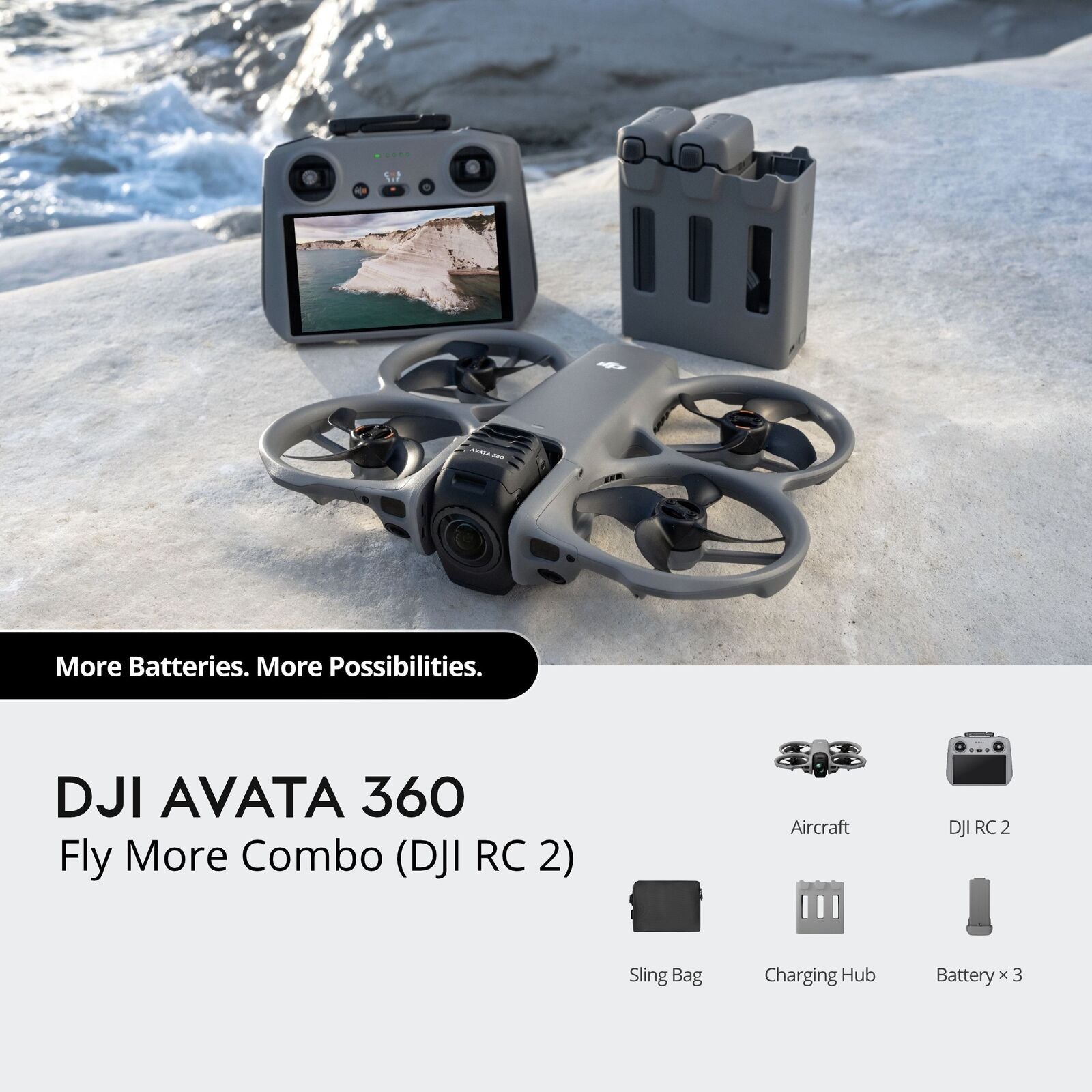 DJI Avata 360 Fly More Combo (DJI RC 2) - Image 1