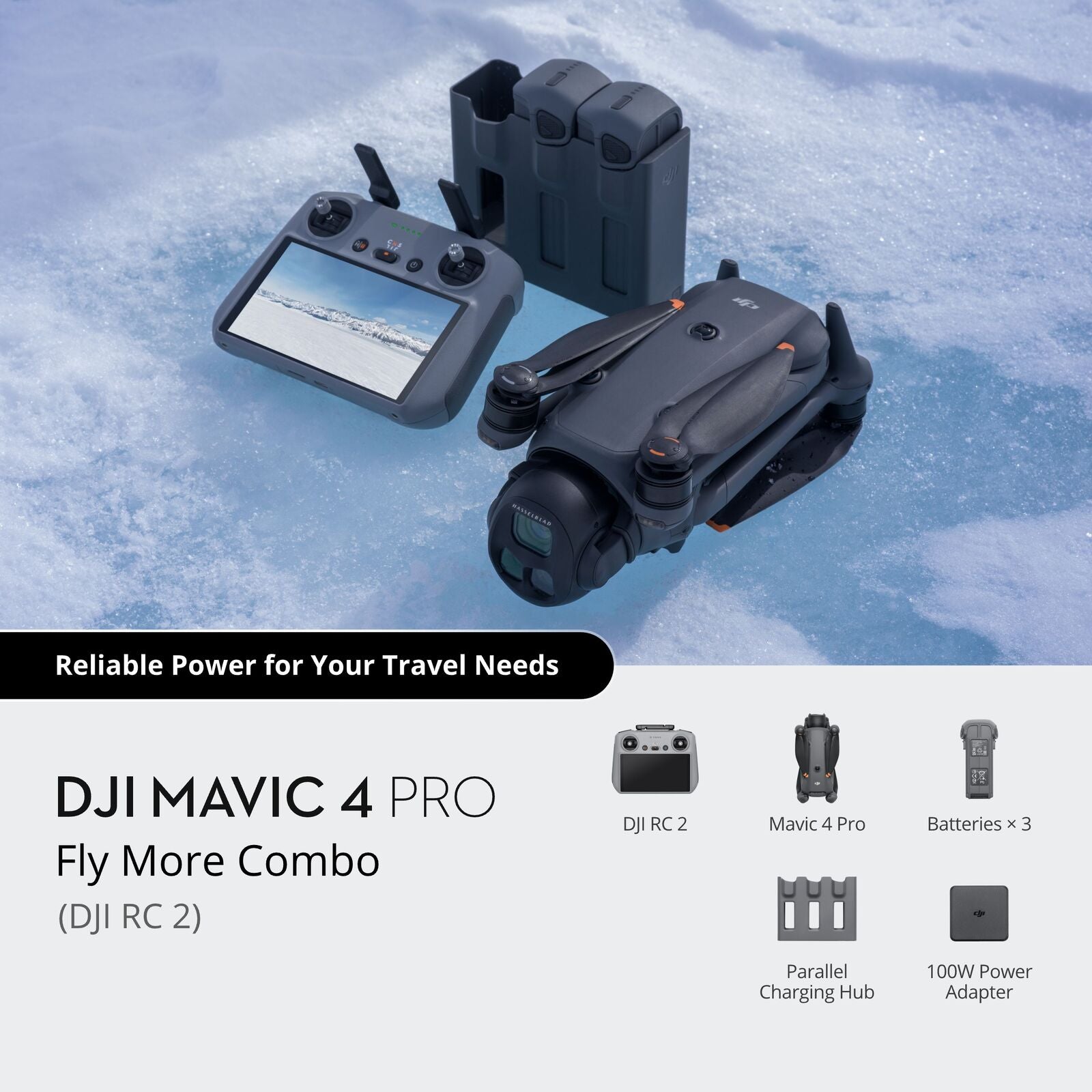 images DJI Mavic 4 Pro Fly More Combo (DJI RC 2) - Image 1